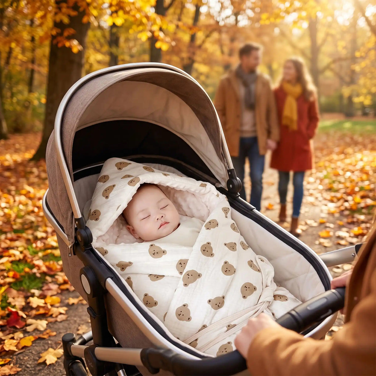 Nid d'ange bébé en poussette