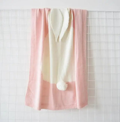 Couverture-Rose-laine-acrylique-douce-chaude-confortable-pour-bébé
