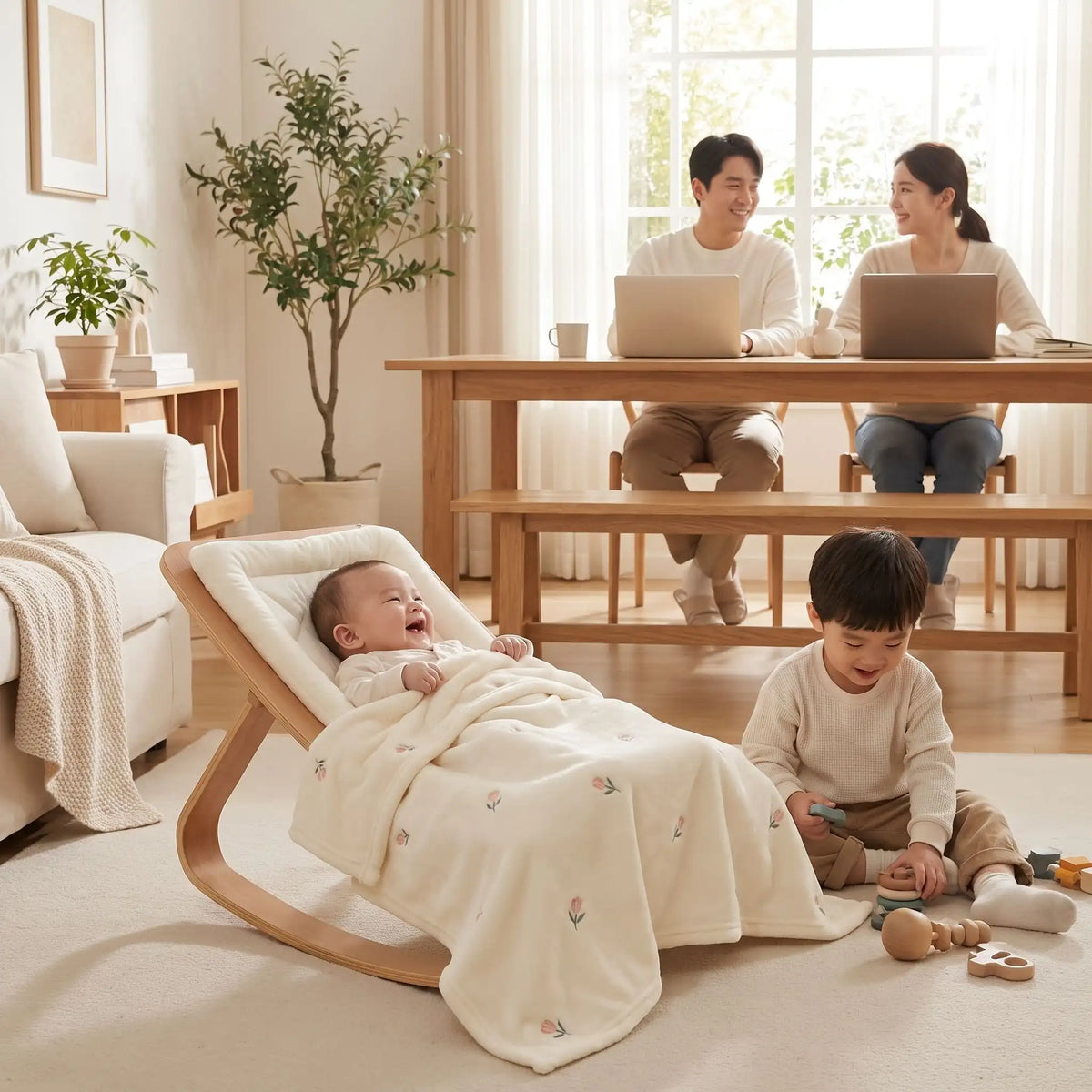 Couverture bébé au chaud