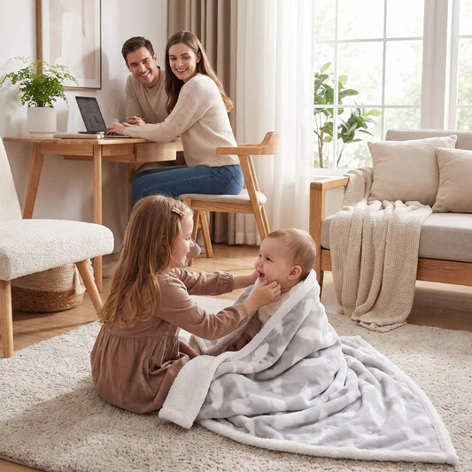 Couverture bébé au chaud