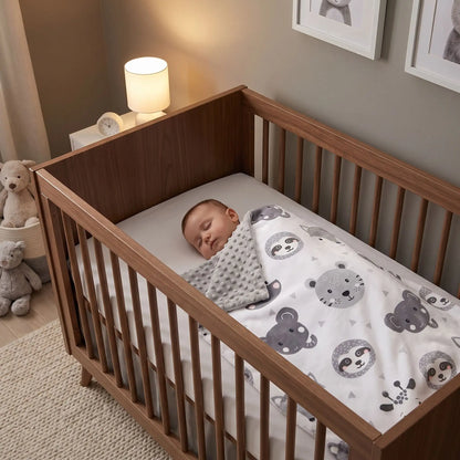 Couverture bébé au lit