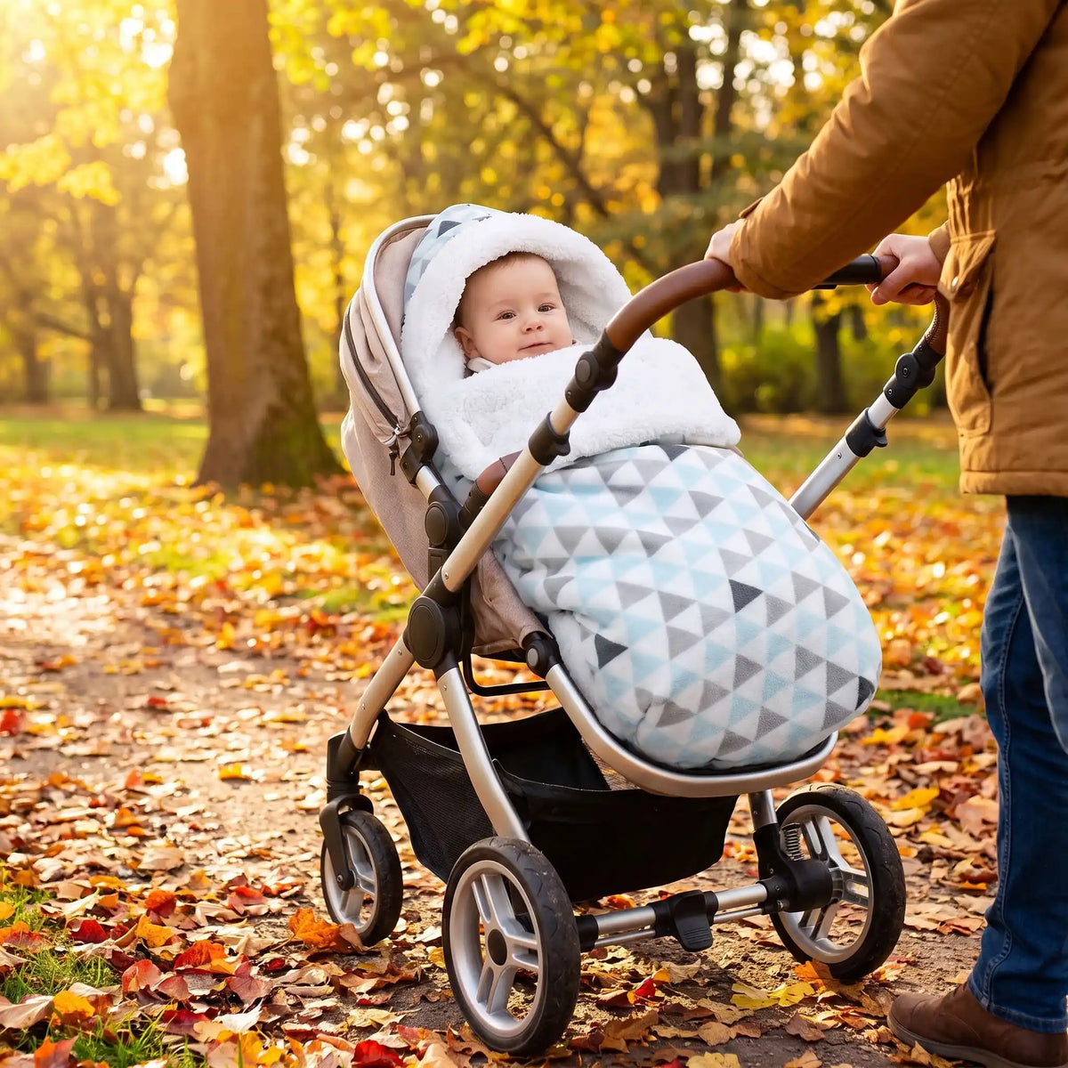 Couverture bébé au parc