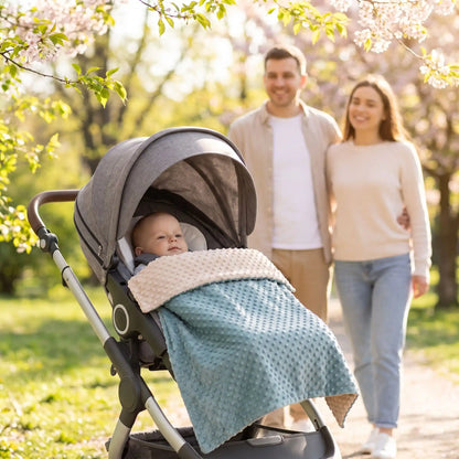 Couverture bébé au parc