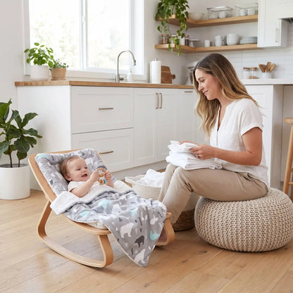 Couverture bébé au transat