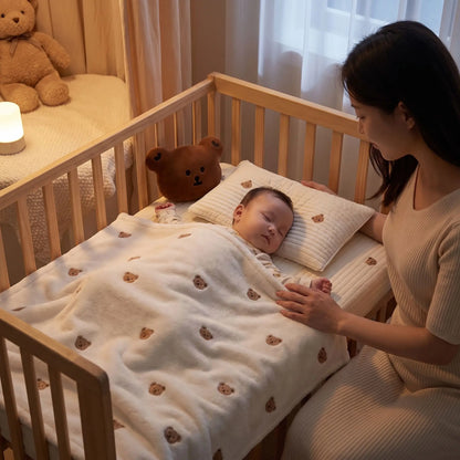 Couverture bébé dort