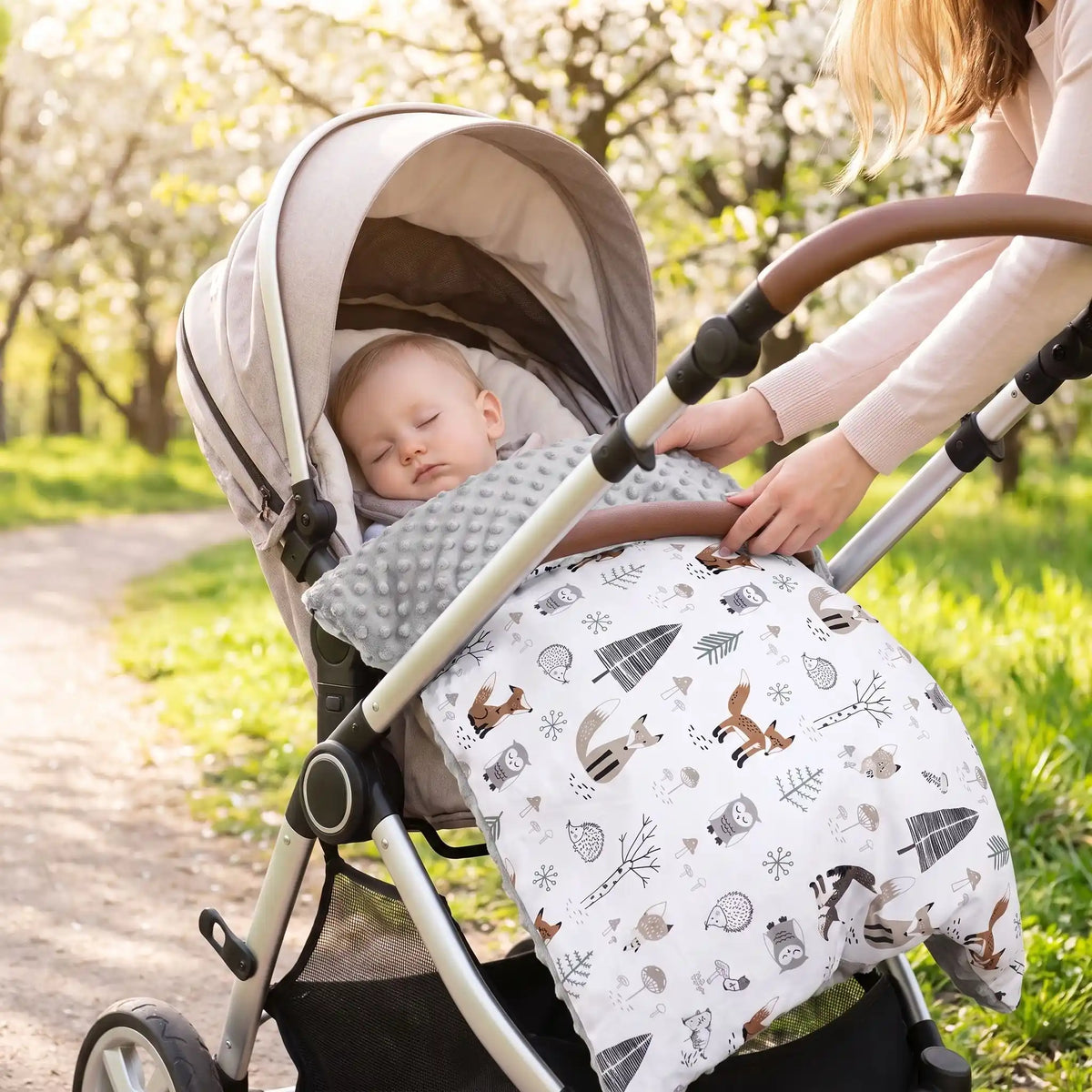 Couverture bébé en poussette