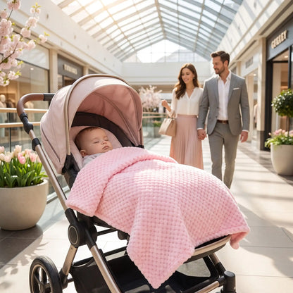 Couverture bébé en poussette