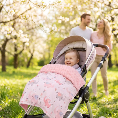 Couverture bébé en promenade