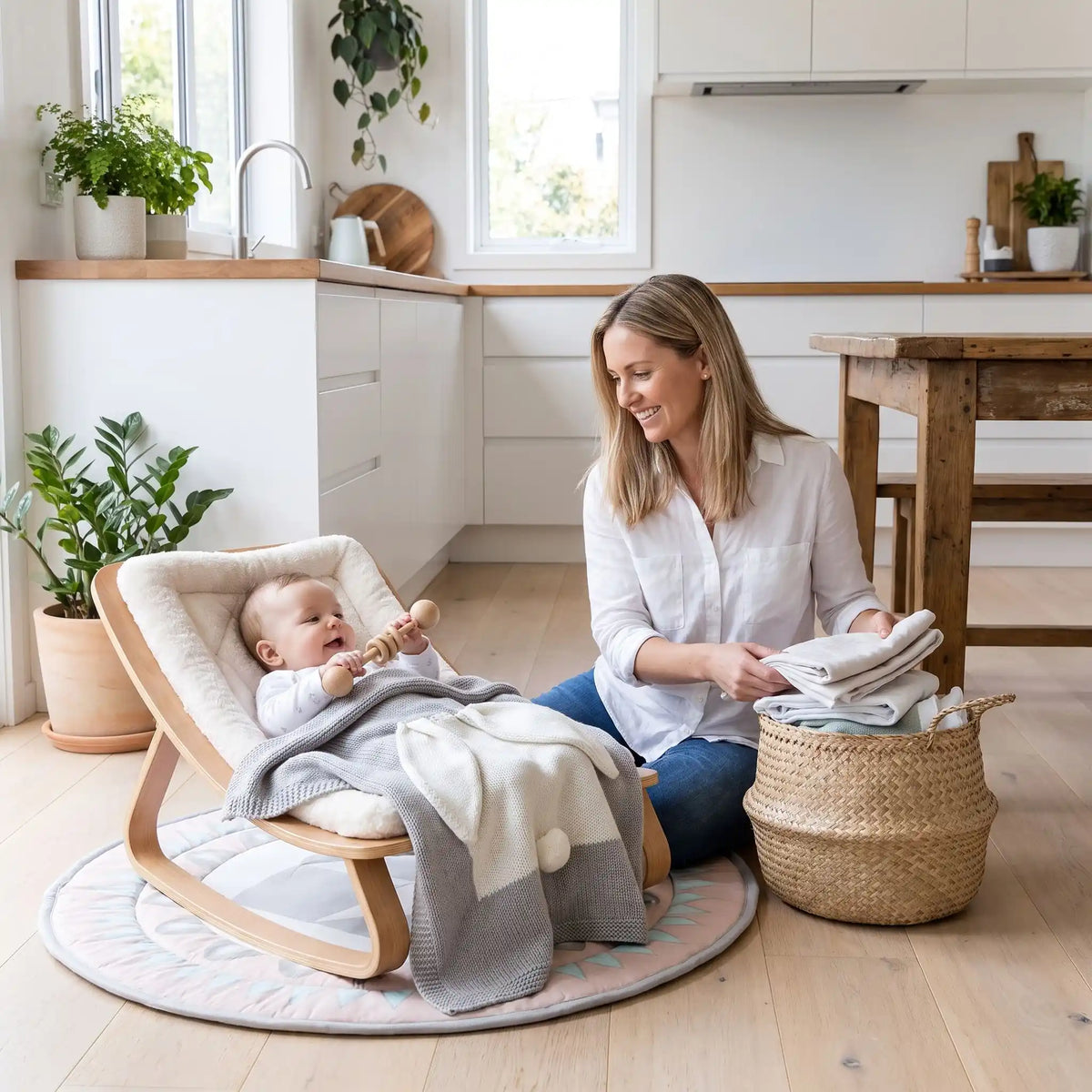 Couverture bébé joue