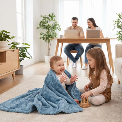 Couverture bébé joue