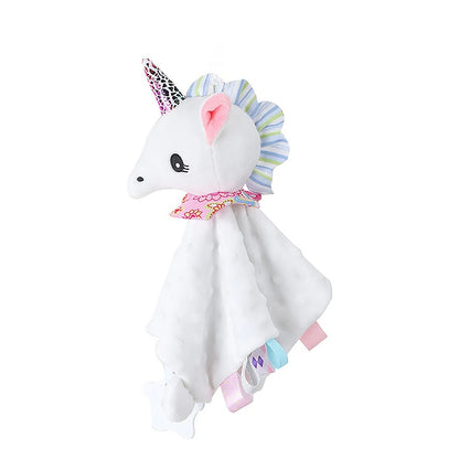 Doudou-Licorne-blanche-doux-anneau-dentaire