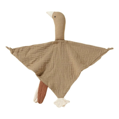 Doudou-Oie-doux-Maron-gaz-de-coton-doux-légère