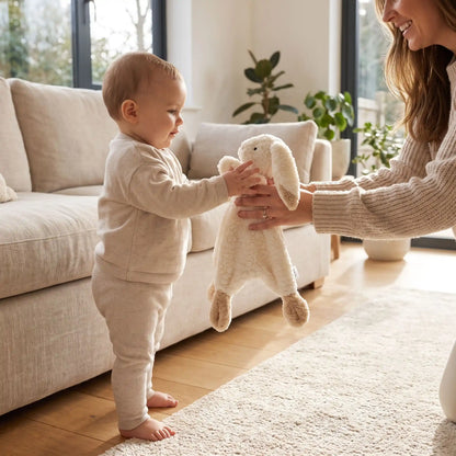 Doudou bébé avec maman