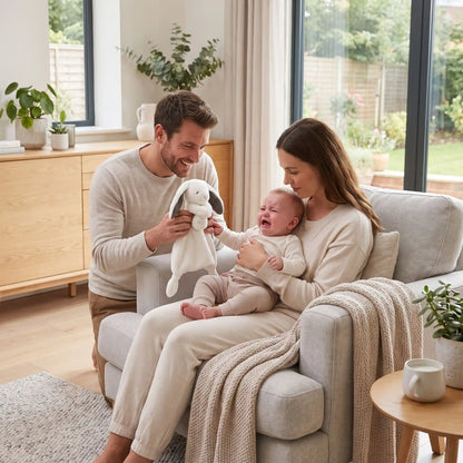 Doudou bébé avec papa maman