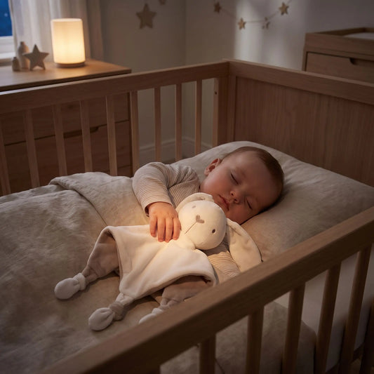 Doudou bébé dort