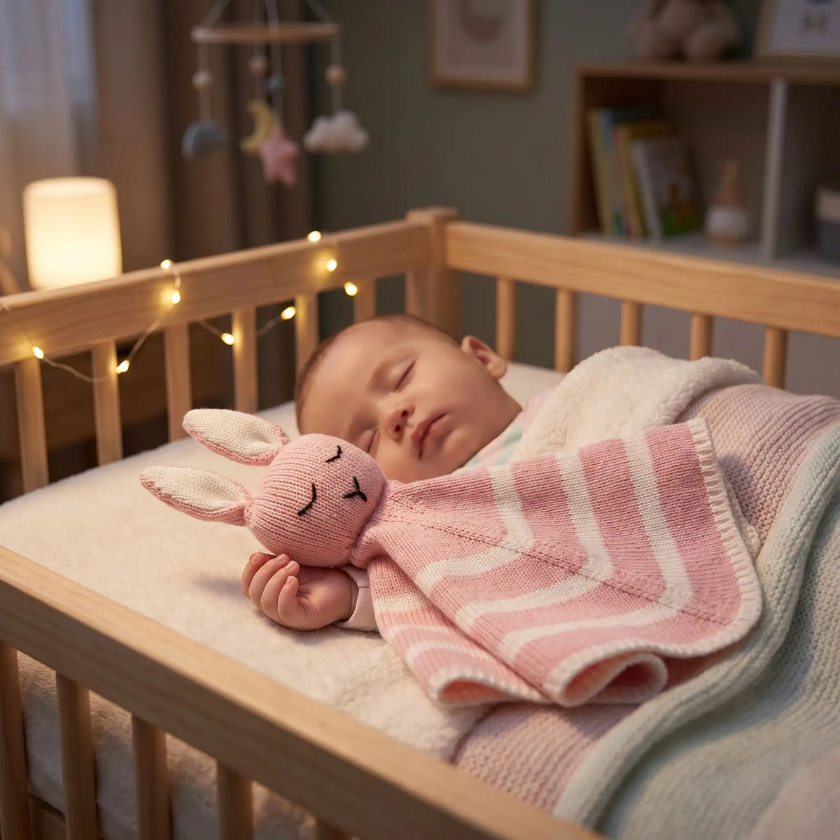 Doudou bébé dort