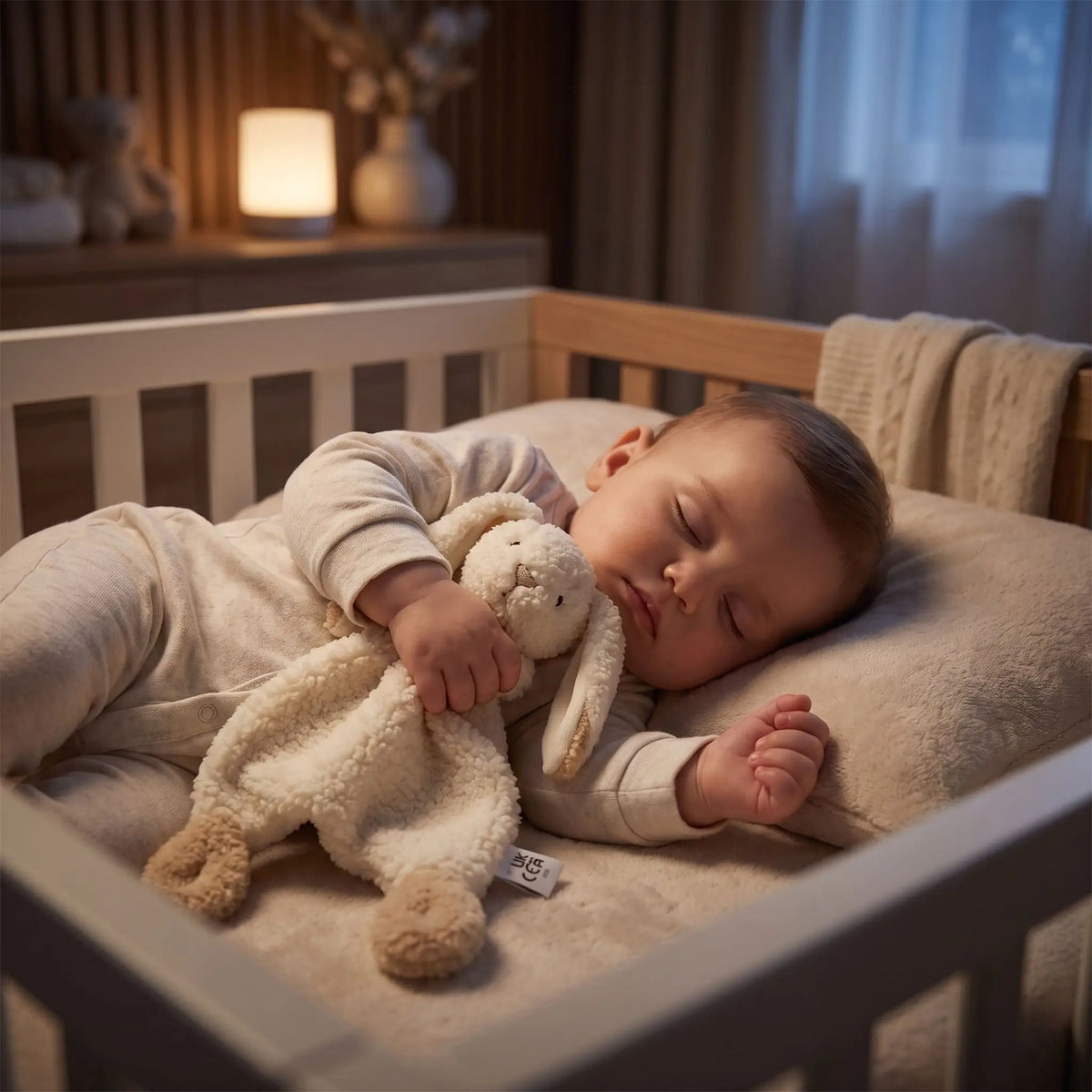 Doudou bébé dort