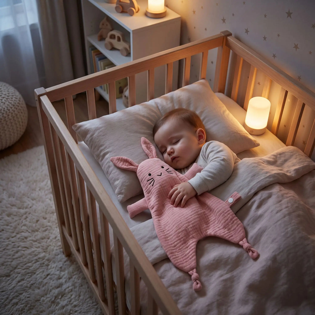 Doudou bébé dort