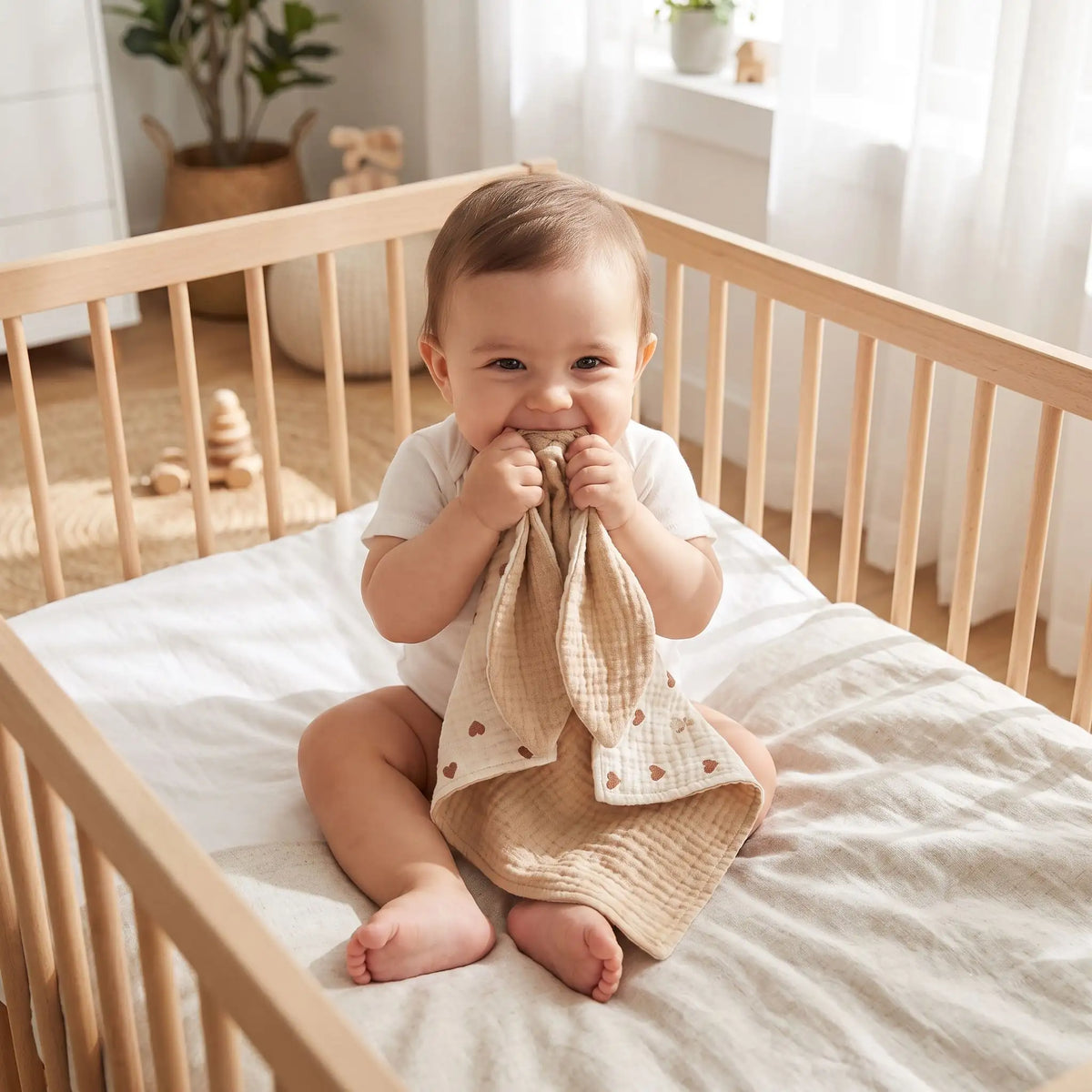 Doudou bébé mâchouille