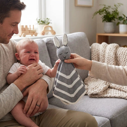Doudou bébé pleure