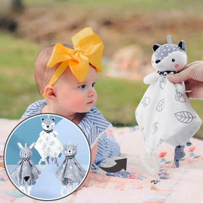 Doudou-doux-renard-bébé-captivé