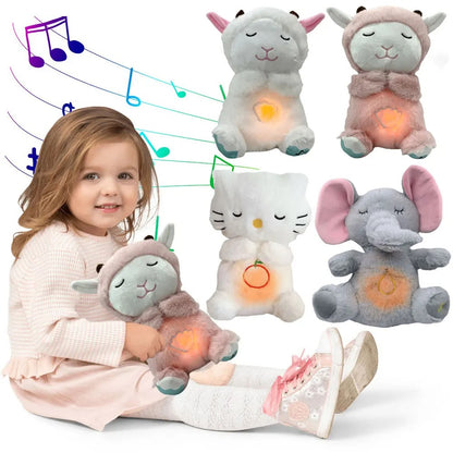 Doudou-lumière-musical-doux-confort-sommeil-bébé