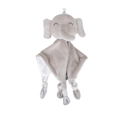 Doudou-peluche-éléphant-plat-velours-doux