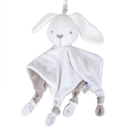 Doudou-peluche-lapin-plat-velours-doux-nœuds