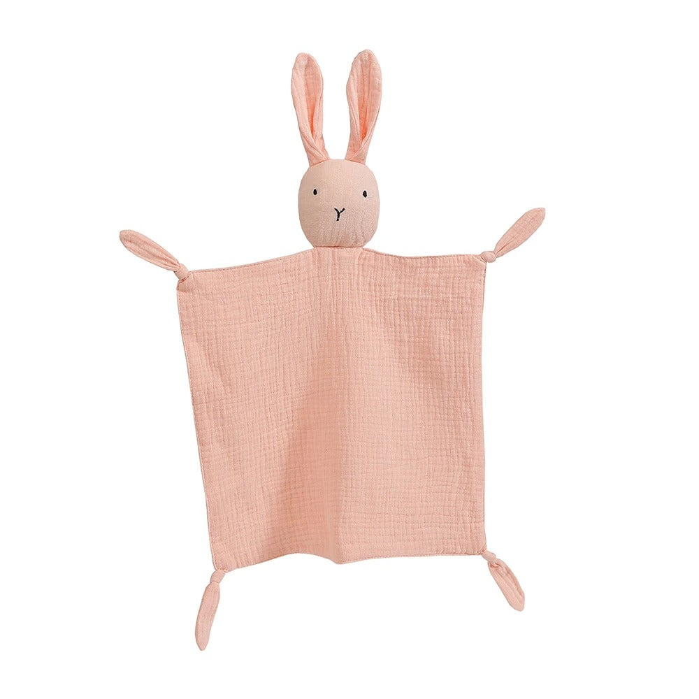 Doudou Lapin Plat Coton - Douceur™