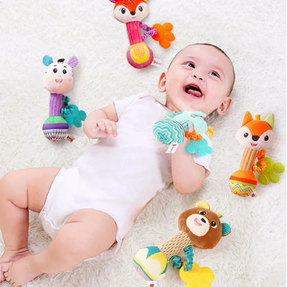 Doudou-velours-doux-peluche-musical-bébé-heureux