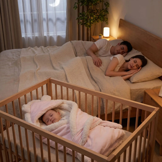 Nid d'ange bébé dort