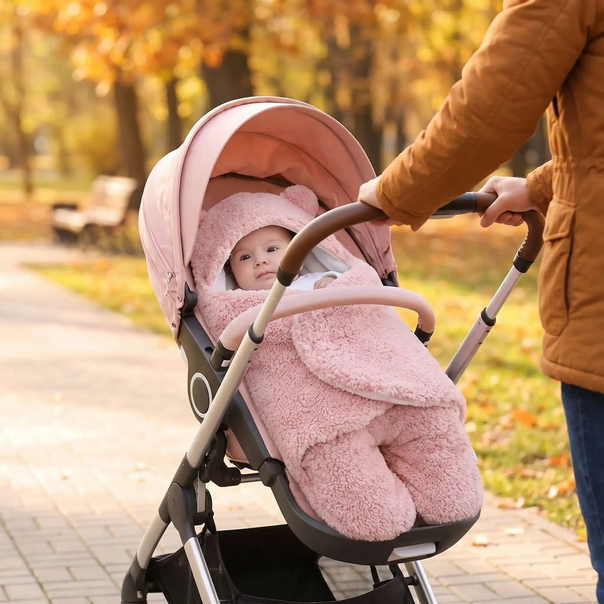 Nid d'ange bébé en poussette