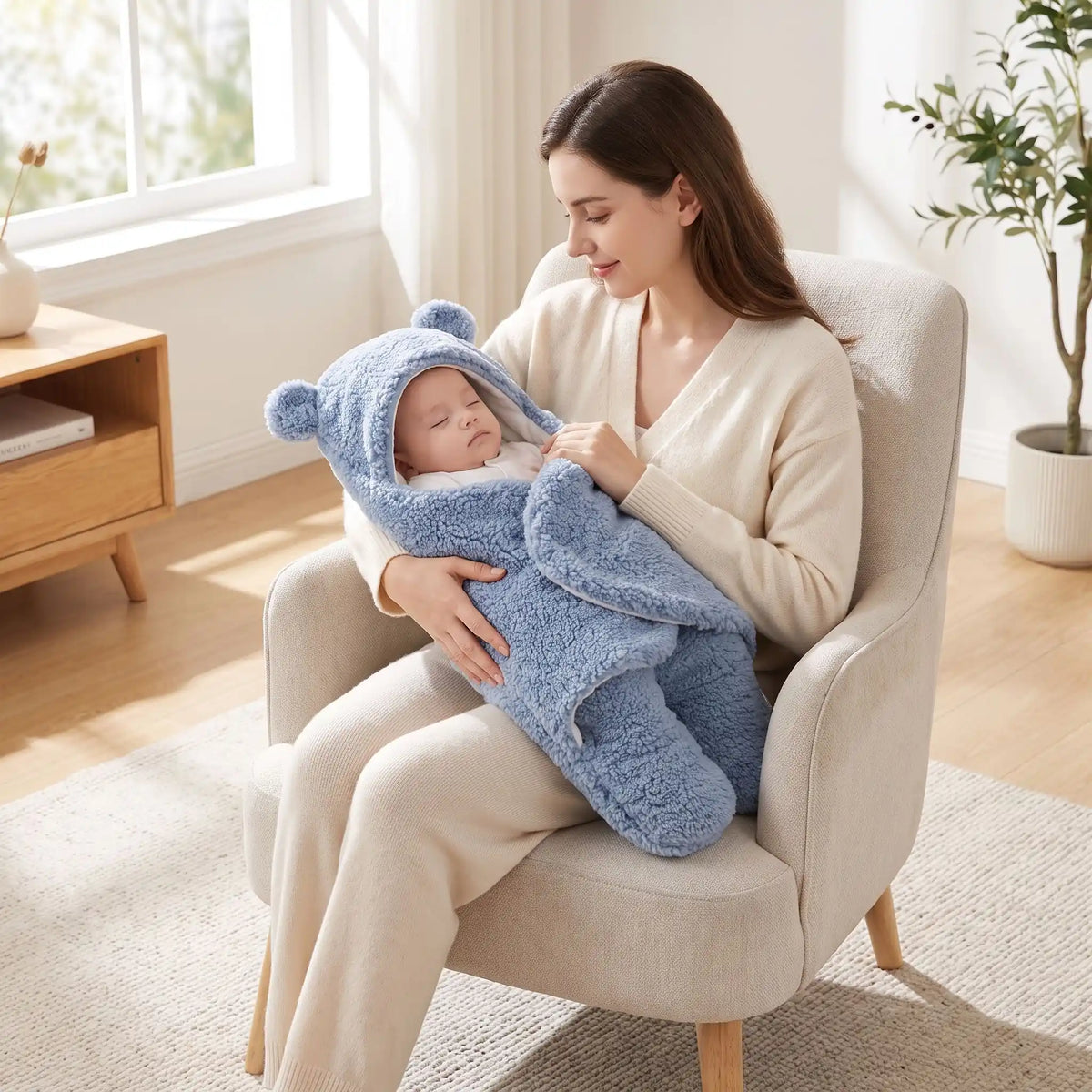 Nid d'ange bébé sécurisé