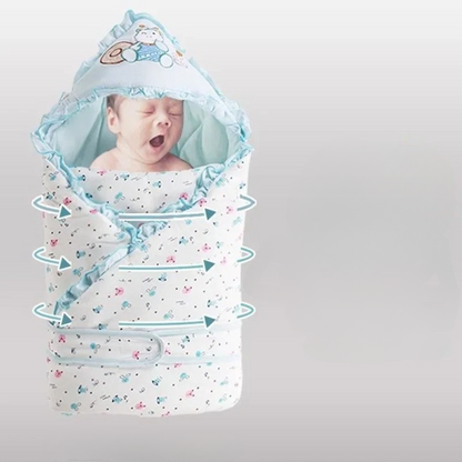 Nid-d-ange-bleu-coton-polaire-doux-bébé-au-chaud