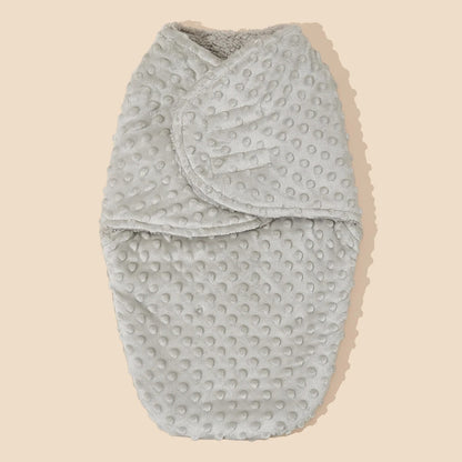 Nid-d-ange-gris-polaire-doux-chaud