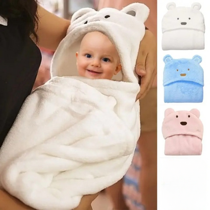 Nid-d-ange-ours-polaire-blanc-bebe-au-chaud