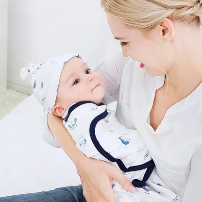 Nid-d-ange-pirate-doux-bébé-au-chaud