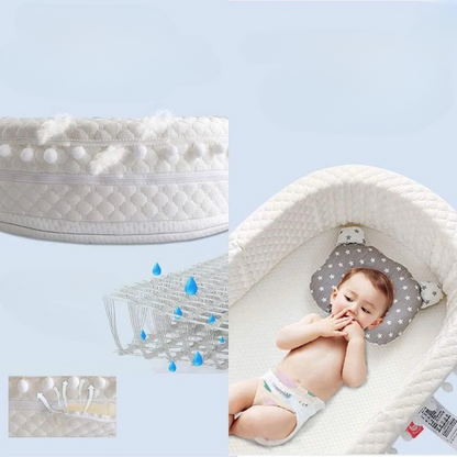 Réducteur de lit bébé allongé, confort, aéré