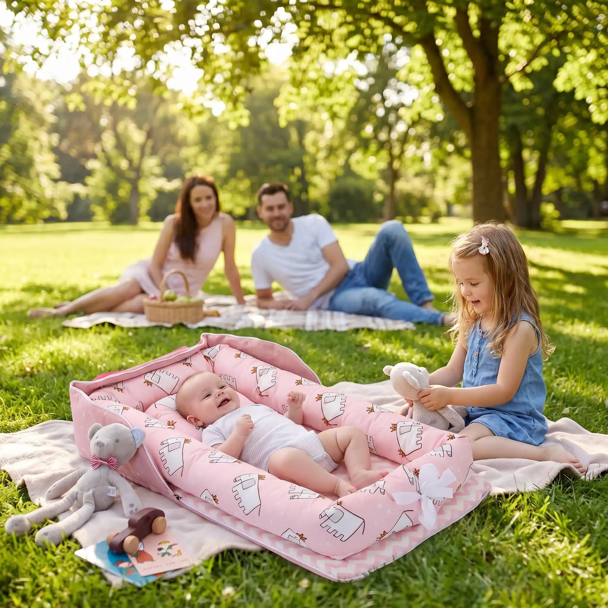 Réducteur de lit bébé au parc
