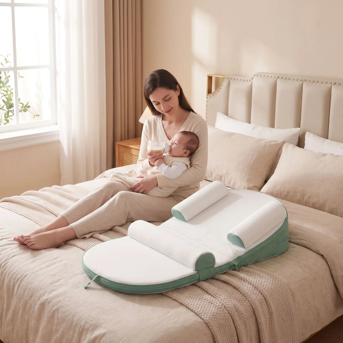 Réducteur de lit bébé digère