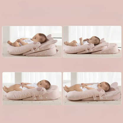Réducteur de lit bébé différentes positions au sol