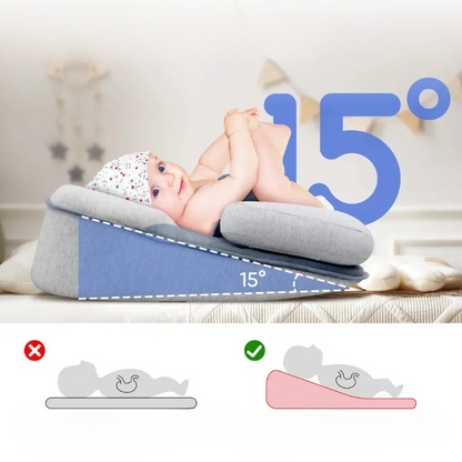 Réducteur de lit bébé incliné