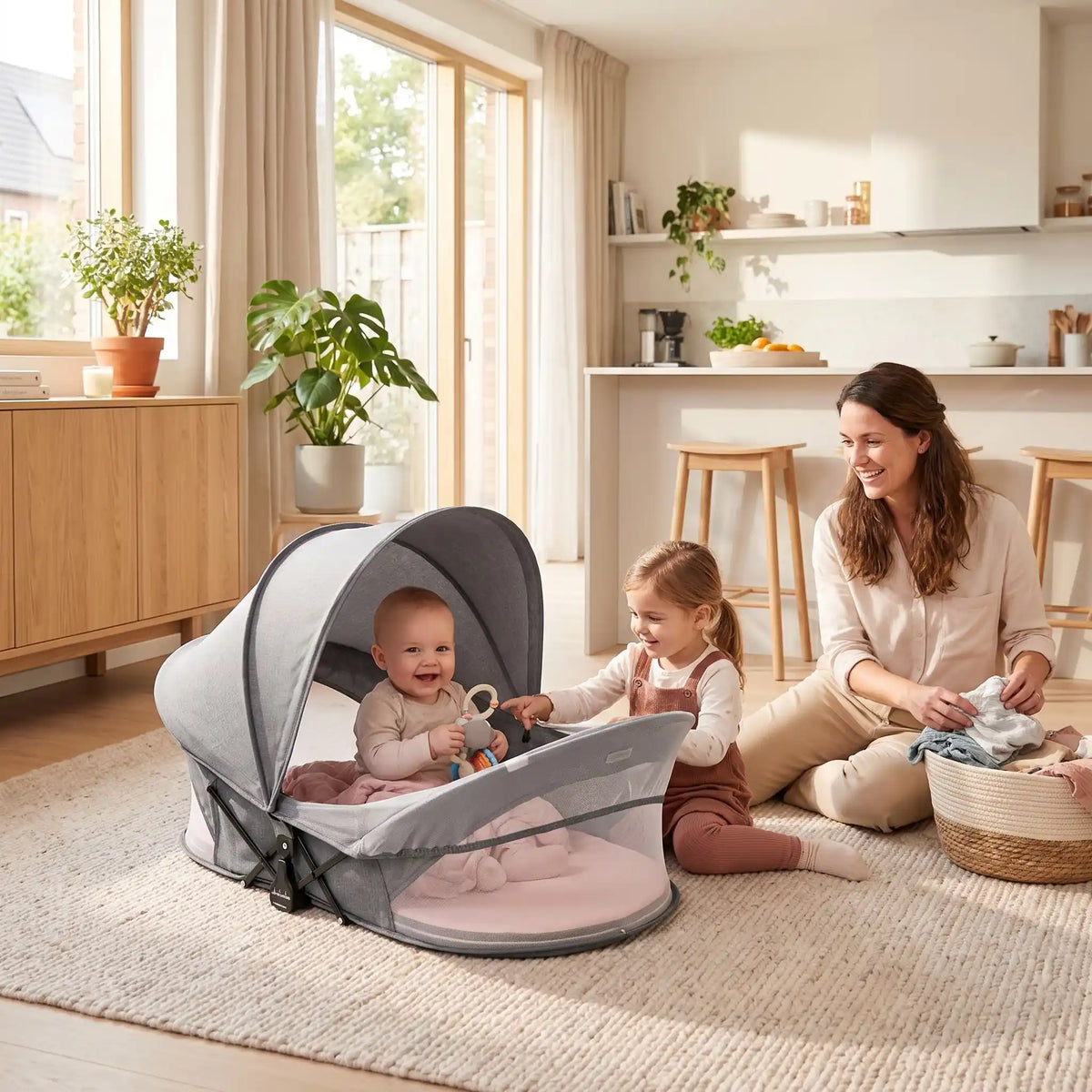 Réducteur de lit bébé joue