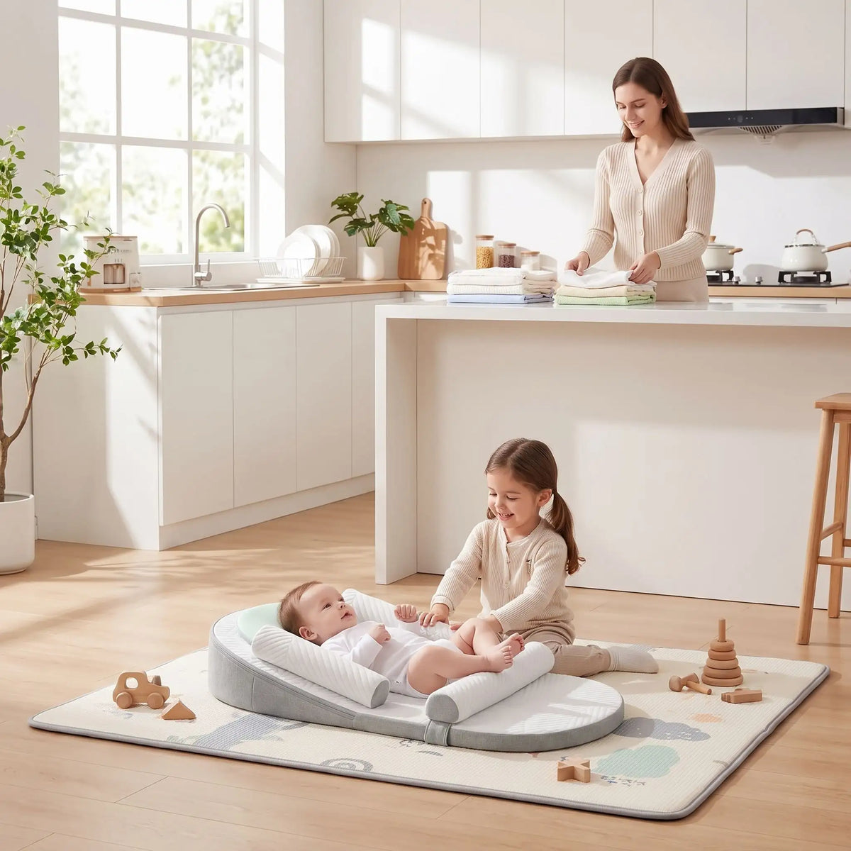 Réducteur de lit bébé joue