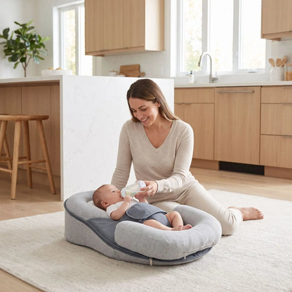Réducteur de lit bébé mange
