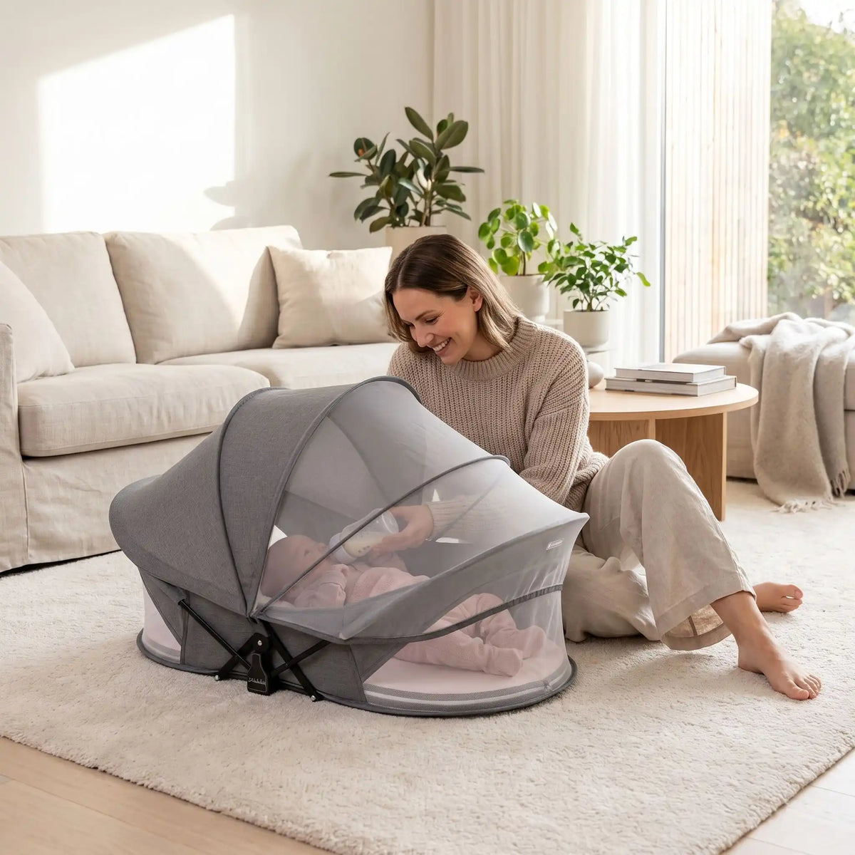 Réducteur de lit bébé mange