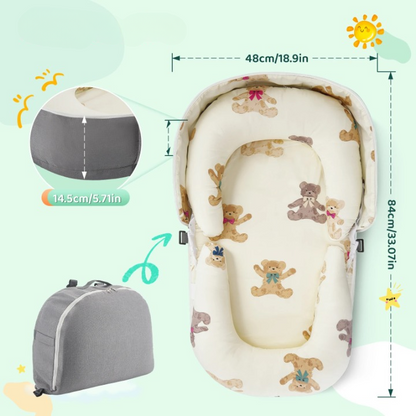 Réducteur de lit bébé pliable