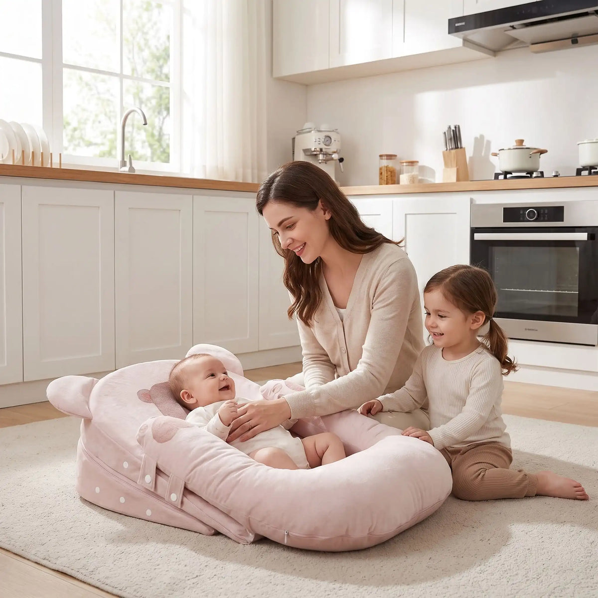 Réducteur de lit bébé sécurisé