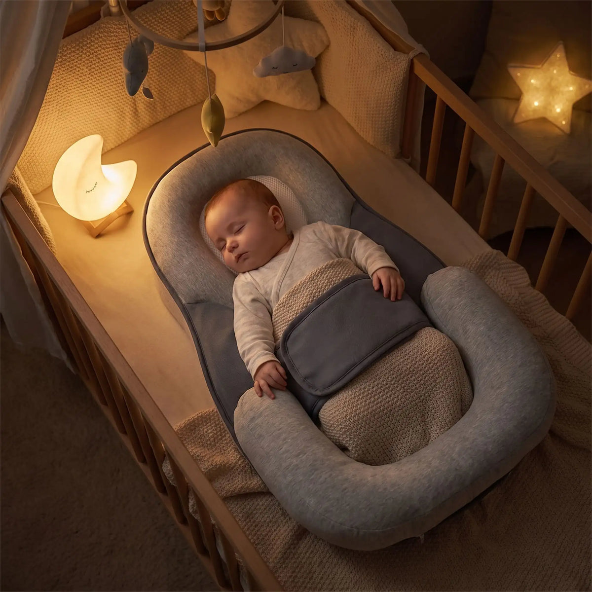 Réducteur de lit bébé sécurisé