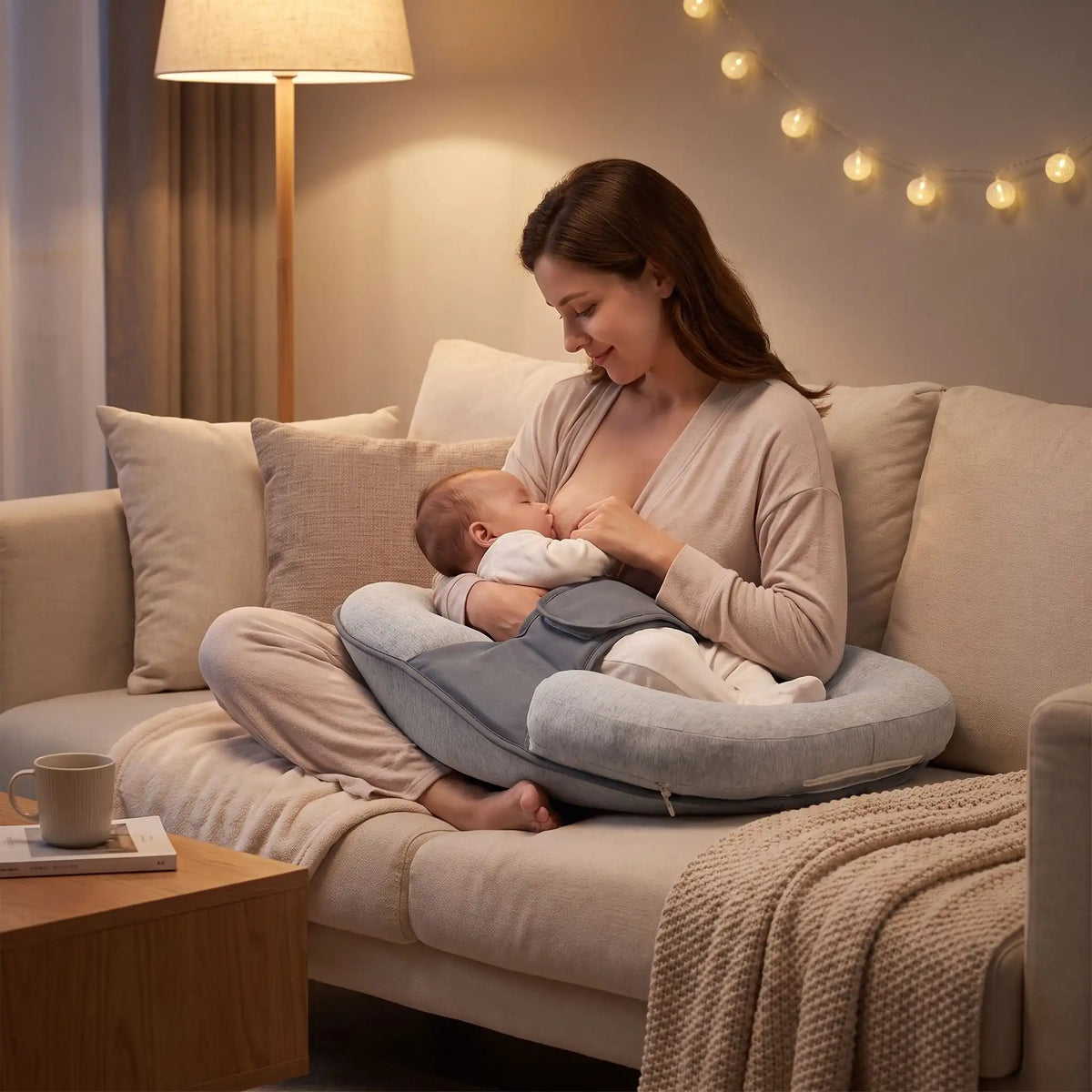 Réducteur de lit bébé tète